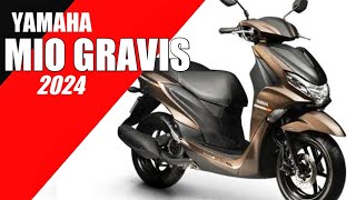 All NEW Yamaha MiO GRAVIS 125 2024 New Colors [upl. by Fulmer]