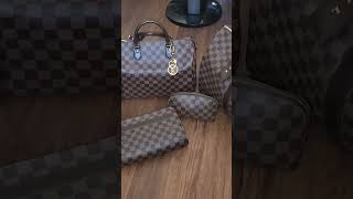 LV Damier Ebene Collection lv glorilla challenge fashion luxurybrand greenscreen [upl. by Navnod]