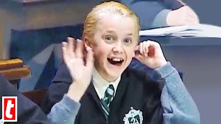 All Of Dracos Bloopers In Harry Potter [upl. by Ahseneuq]