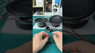 DIY speaker fun woofer audio [upl. by Nolos]