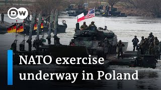 NATO conducts major Steadfast Defender exercise in Poland  DW News [upl. by Couq]