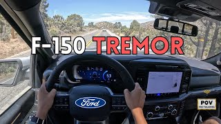 2024 Ford F150 Tremor POV Test Drive Unleashing the Beast on All Terrains [upl. by Notac]