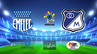 Emelec Vs Millonarios  Explosión Azul  Transmisión Radial La Casa Azul Radio [upl. by Enimaj]