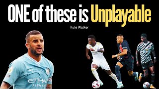 Kyle Walker rates Mbappe Vini Jr Rashford  mbappe vinicius rashford [upl. by Nonac982]