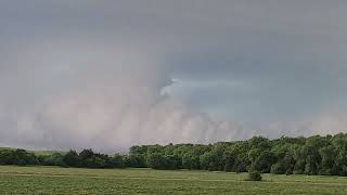 Tornadic Supercell  Near Broken Bow Neb  67241 [upl. by Myrtia]