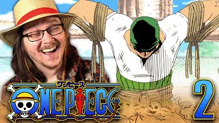 ONE PIECE EPISODE 2 REACTION  Anime Reaction  Sub [upl. by Stanley]