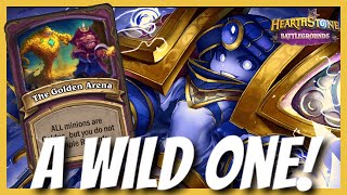 AlAkir The Golden Arena ANOMALY  Hearthstone Battlegrounds  PATCH 280 [upl. by Acillegna]