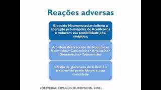 Curso de Farmacologia Aula 31  Inibidores da sintese proteica parte I [upl. by Lynde]