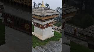 Dochula pass Bhutan bhutantravel thimpuropunakha [upl. by Ynar]