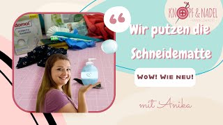 Wie neu 🫧So kannst du deine Schneidematte richtig putzen [upl. by Nycila566]