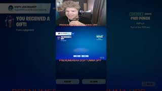 LEGOGUDEN8 DONATE FORTNITE GIFT IN FORTNITE PWR PUNCH WFACECAM [upl. by Anitrebla234]