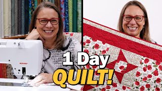 How to Make a Friendship Star Quilt  Sew Along with Fran [upl. by Ormsby]