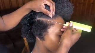 Preparting for Knotless Box Braids part 1 [upl. by Denten136]