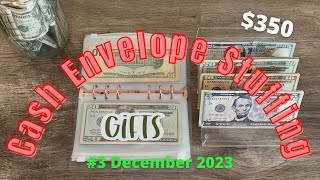 Cash Envelope Stuffing 3 December 2023  Low Income Weekly Budget [upl. by Omarr]