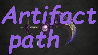 Shadow Priest Legion Artifact path PvE [upl. by Ivie]