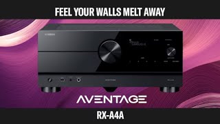 YAMAHA AVENTAGE RXA4A UNBOX amp 4K DEMO [upl. by Townshend833]