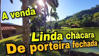 CHÁCARA A VENDA de porteira fechada [upl. by Aniwde976]