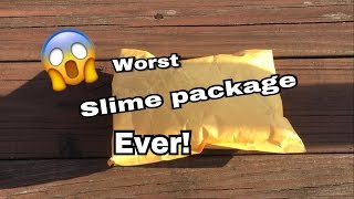 Worst Slime Package Ever [upl. by Fidel939]