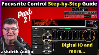 Focusrite Control StepbyStep Setup Guide  ADAT SPDIF amp iPad Control [upl. by Odrawde]