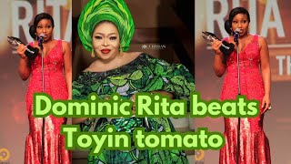 RITA DOMINIC BEATS TOYIN TOMATO [upl. by Orfield]