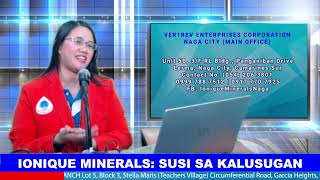 IONIQUE MINERALS SUSI SA KALUSUGAN  November 14 2024 [upl. by Harrington85]