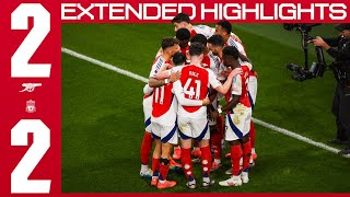 EXTENDED HIGHLIGHTS  Arsenal vs Liverpool 22  Saka scores his 50th Premier League goal [upl. by Bary948]