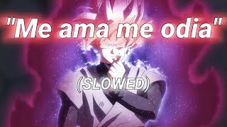 quotME AMA ME ODIAquotSLOWEDLETRABLACK GOKU [upl. by Avirt]