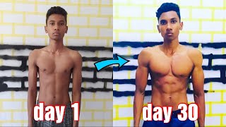 200 PUSH UPS A DAY FOR 30 DAYS CHALLENGE  Epic Body Transformation [upl. by Honebein]