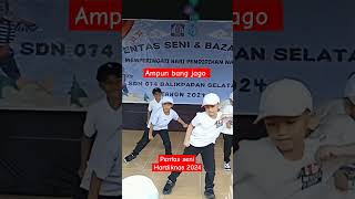 Ampun bang jago  Pentas seni Hardiknas 2024 [upl. by Lhary]