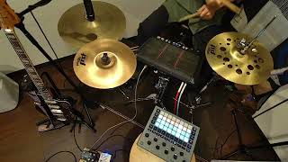 Hiphop Jazz Drum Practice 03 with SPDSX Circuit Rhythm [upl. by Kcirdahc966]