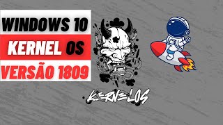 WINDOWS 10 KERNEL OS VERSÃO 1809 [upl. by Fronnia]