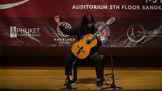 Finalist of the Hanika International Guitar Competition 2024  Pimlapat Nilasewi [upl. by Sirred]