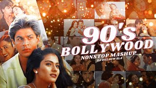 90s Bollywood Nonstop Mashup 2023  Best 90s Bollywood Evergreen Songs Mashup  DJ DeLhiwala [upl. by Llennyl546]