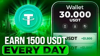 Earn 1500 USDT Daily 💸🚀 Easy Passive Income Guide 🤑🔥 [upl. by Feodor243]