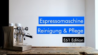 Lelit Mara X V2  Espressomaschine Reinigen amp Pflegen  E61 Edition [upl. by Niwrehs291]