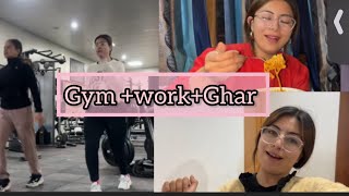 Gym to work and back to home ladakhivloger dailyvlog [upl. by Aivlys]