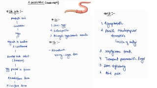 ANCYLOSTOMA DUODENALE NOTES  INFECTIOUS DISEASE  MEDICINE  ONE PAGE NOTES  4TH PROFF  MBBS [upl. by Meean]