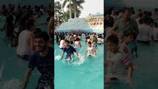 paani wala dance song  crystal world haridwar  water park  wave pool roorkee swimmingpool [upl. by Yreme]