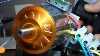 C80100 motor modified with external hall sensorswmv [upl. by Gay288]