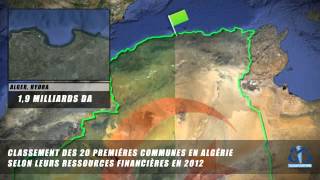 Classement des 20 premières communes en Algérie [upl. by Llerehs]