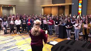 Pure Imagination arr Ben Bram CONNECTICUT ALL STATE CHOIR 2019 [upl. by Inneg173]