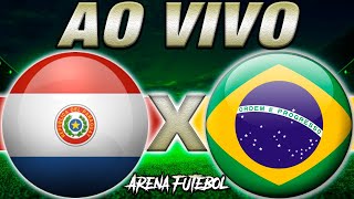 PARAGUAI x BRASIL AO VIVO Copa América  Narração [upl. by Hpotsirhc983]