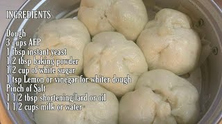 SIOPAO BOLABOLA RECIPE [upl. by Ppilihp]