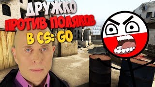 ДРУЖКО ПРОТИВ ПОЛЯКОВ В CSGO [upl. by Armilla]