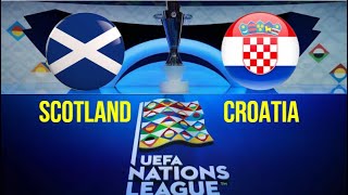 ScotlandCroatia UEFA Nations League eFootball 2025 Best Ultra Realistic Graphics Gameplay [upl. by Naedan]