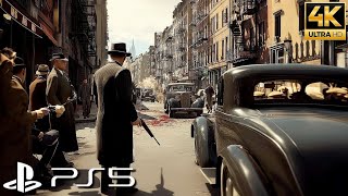 PS5 The Mafia Gangster™  Ultra Realistic Immersive Graphics Gameplay 4K 60FPS Mafia [upl. by Ahseenak800]