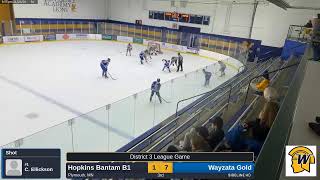 Wayzata Gold vs Hopkins Bantam B1 20241121 [upl. by Panayiotis226]