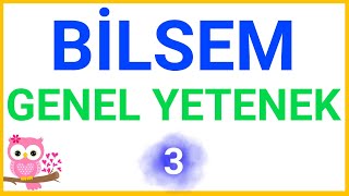 Bilsem Sınavı 2022  Genel Yetenek Soruları  Matris  1 2 3 ve 4 Sınıf  3 [upl. by Youlton]