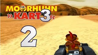 Lets Play  Moorhuhn Kart 3  German  100  Part 2  Zurück in die Zukunft [upl. by Masson]