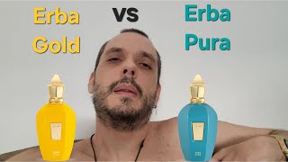 Xerjoff Erba Pura vs Erba Gold [upl. by Danica]